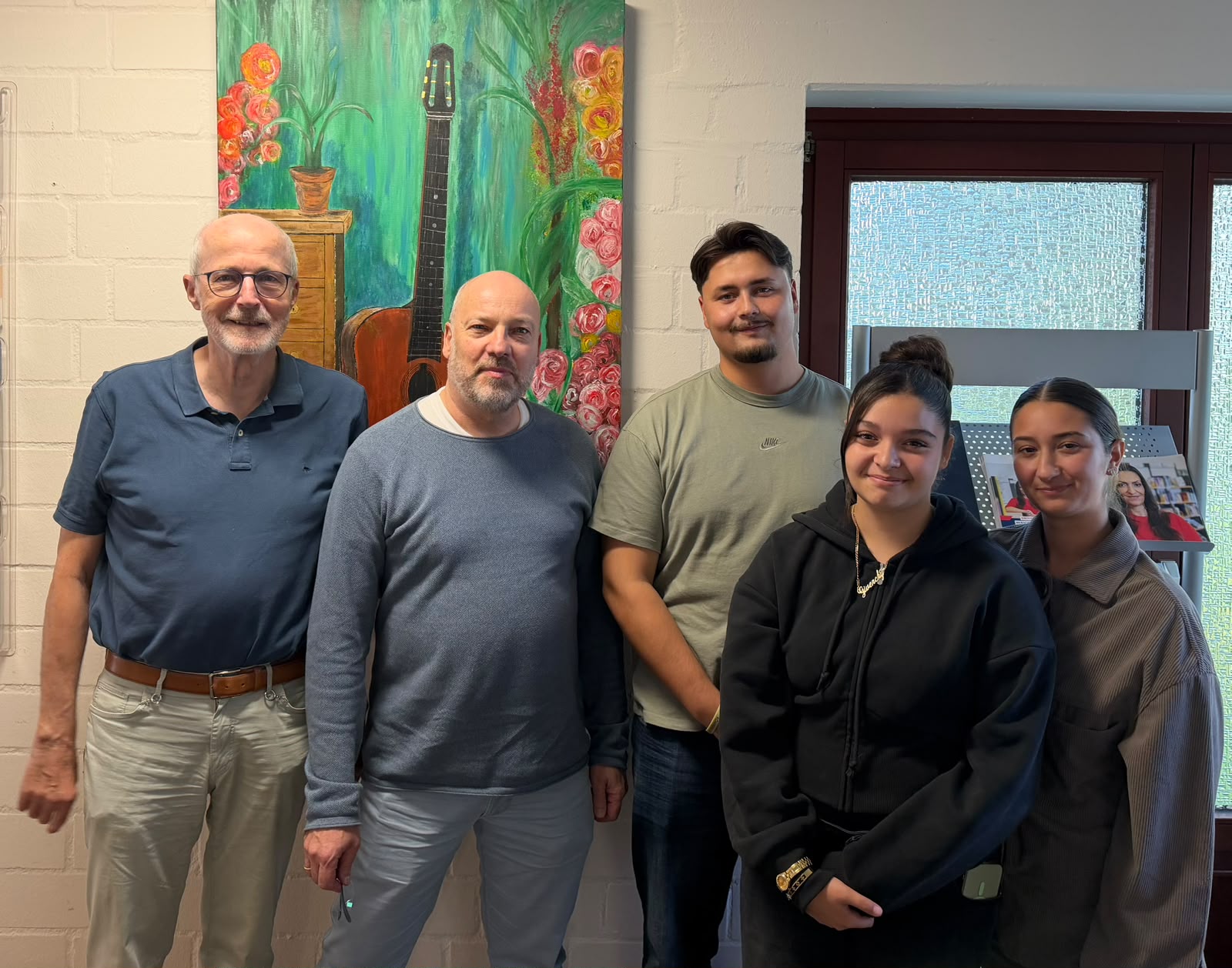 Besuch von Matthias Greulich von der Zeitung Westwind